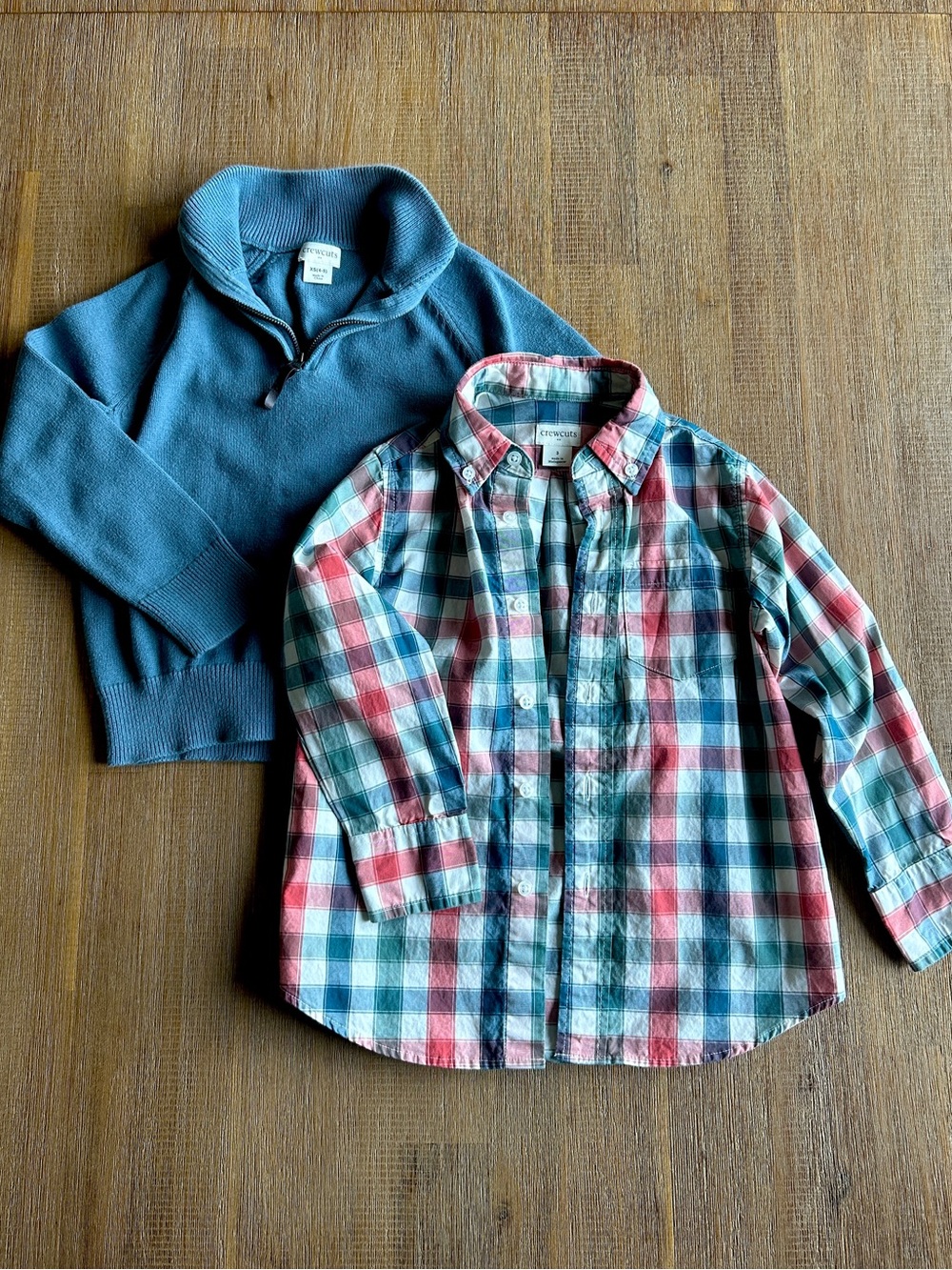 Lot of 2 Crewcuts toddler boy tops by J.Crew, 3T